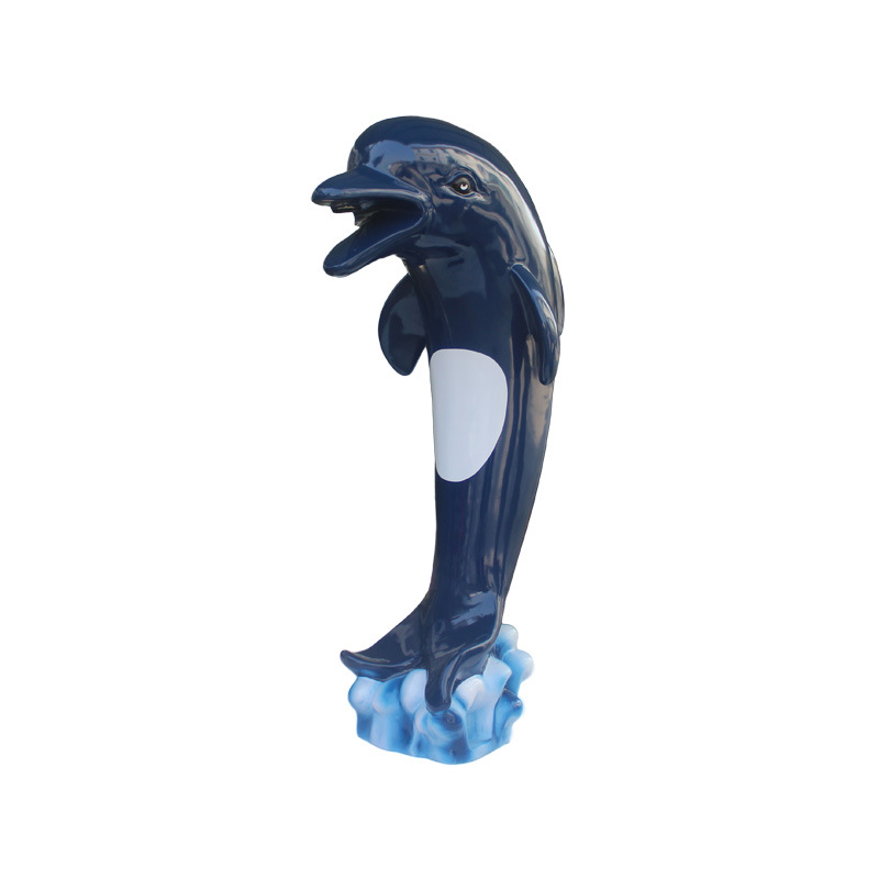 Fiberglass dolphin Style Water Spray Water Park Spray