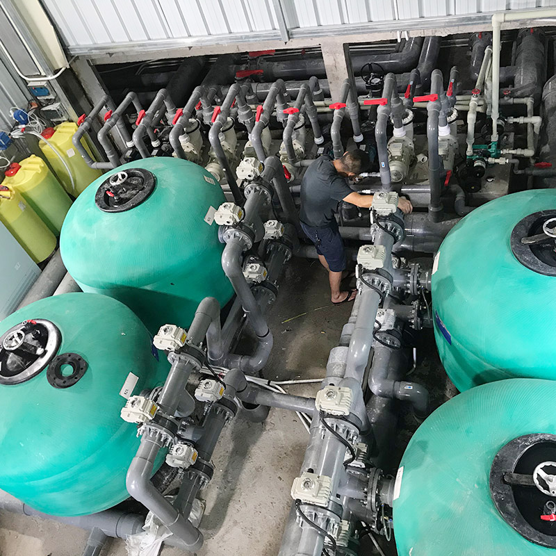 Case Study of Outdoor Swimming Pool Equipment in China