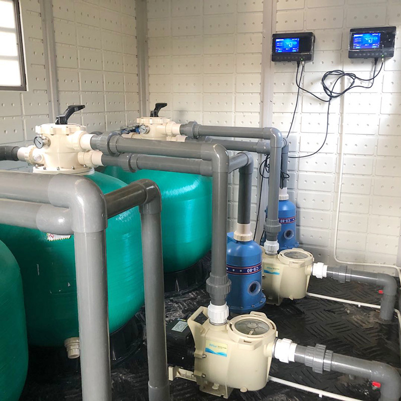 Case Study of Outdoor Swimming Pool Equipment in Chinese Villas