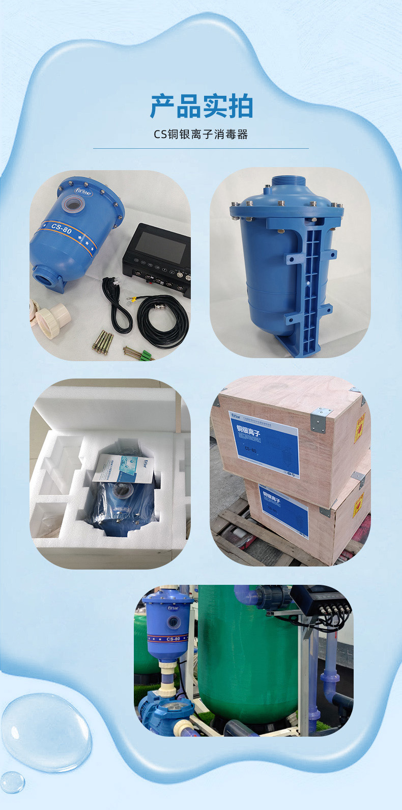 法思乐泳池CS铜银离子消毒器(图5)