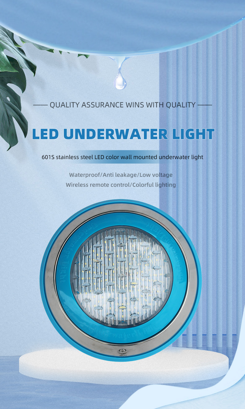 Stainless Steel Color Underwater Light(pic1)