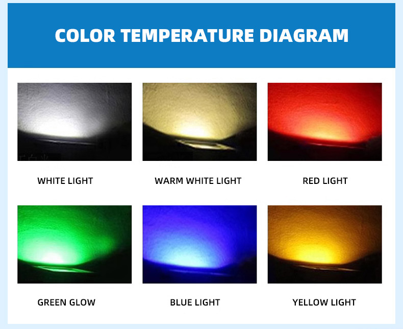 Stainless Steel Color Underwater Light(pic6)