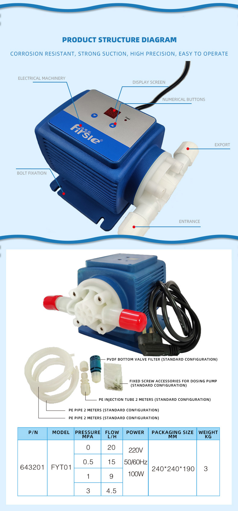 FYT01 Automatic dosing pump(pic4)
